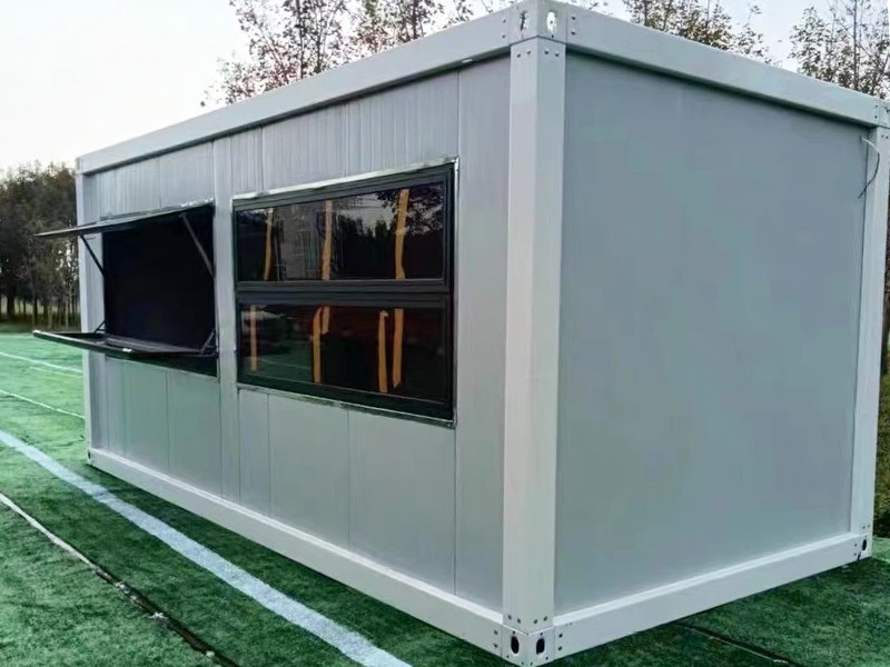 Kiosque de nourriture de récipient